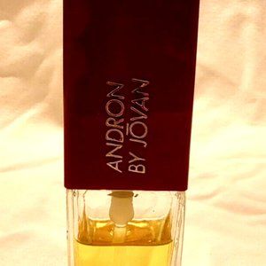 Vintage Andron By Jovan Spray Perfume Cologne 3.8 oz 75% Full